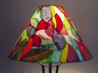 Printmaking & Lampshade Collage
