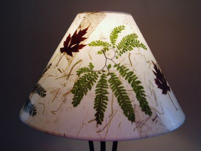 Maidenhair Fern Lampshade © Janet Woodcock 2005